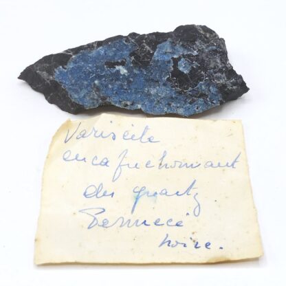 Wavellite bleue, Pannecé, Loire-Atlantique.