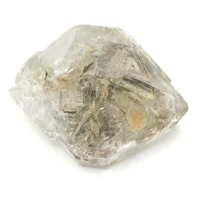 Quartz fenêtre sceptre, Chaîne des Fiz, Passy, Haute-Savoie.