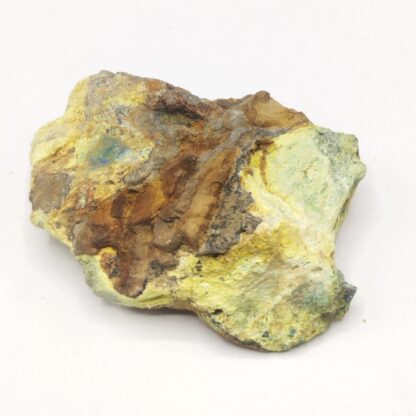 Bindhéimite & Azurite après Bournonite, La Sanguinède, Gard.