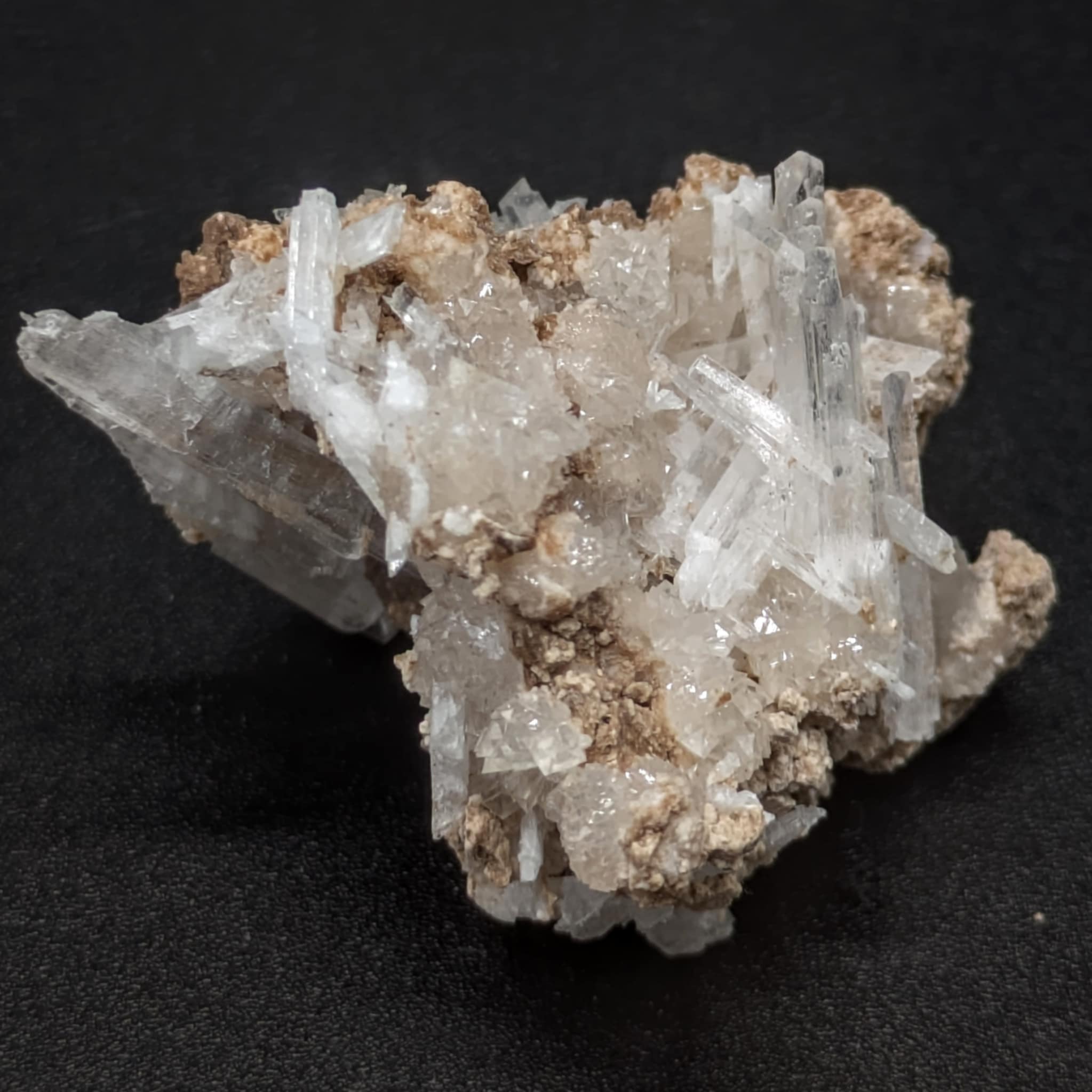 Meyerhofferite, Mott Prospect, Twenty Mule Team Canyon, Californie, USA.