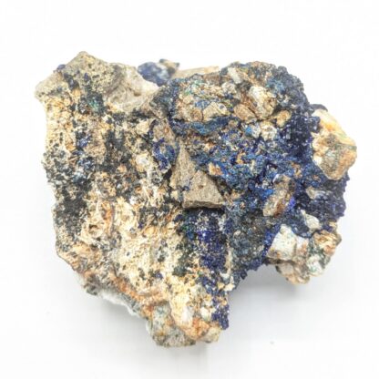 Azurite, Font d’Arques, Lieuran-Cabrières, Hérault.