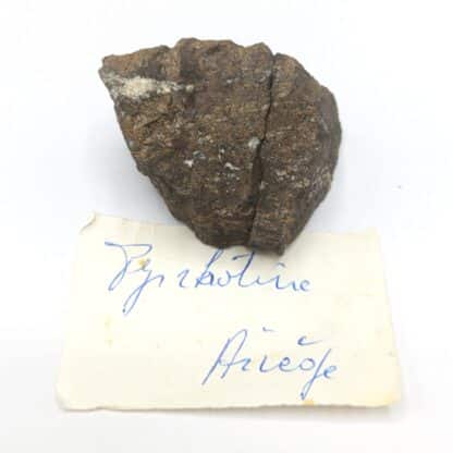 Pyrrhotite, Laquorre, Aulus-les-Bains, Ariège, Pyrénées.