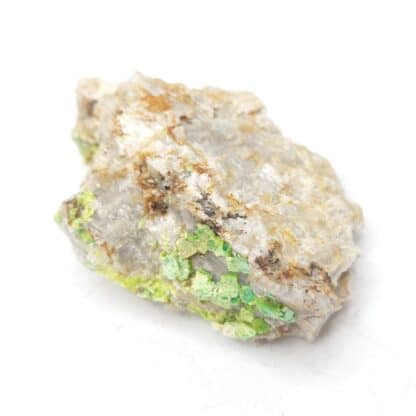 Torbernite, La Pigeyre, Altier, Mende, Lozère.