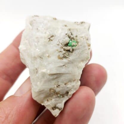 Torbernite, La Pigeyre, Altier, Mende, Lozère.