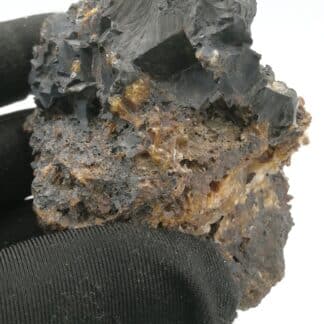 Goethite, fluorite, Steingraben, Haut Rhin.