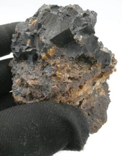 Goethite, fluorite, Steingraben, Haut Rhin.