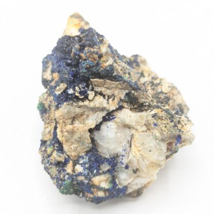 Azurite, Font d’Arques, Lieuran-Cabrières, Hérault.