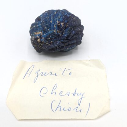 Azurite, Chessy-les-Mines, Rhône.