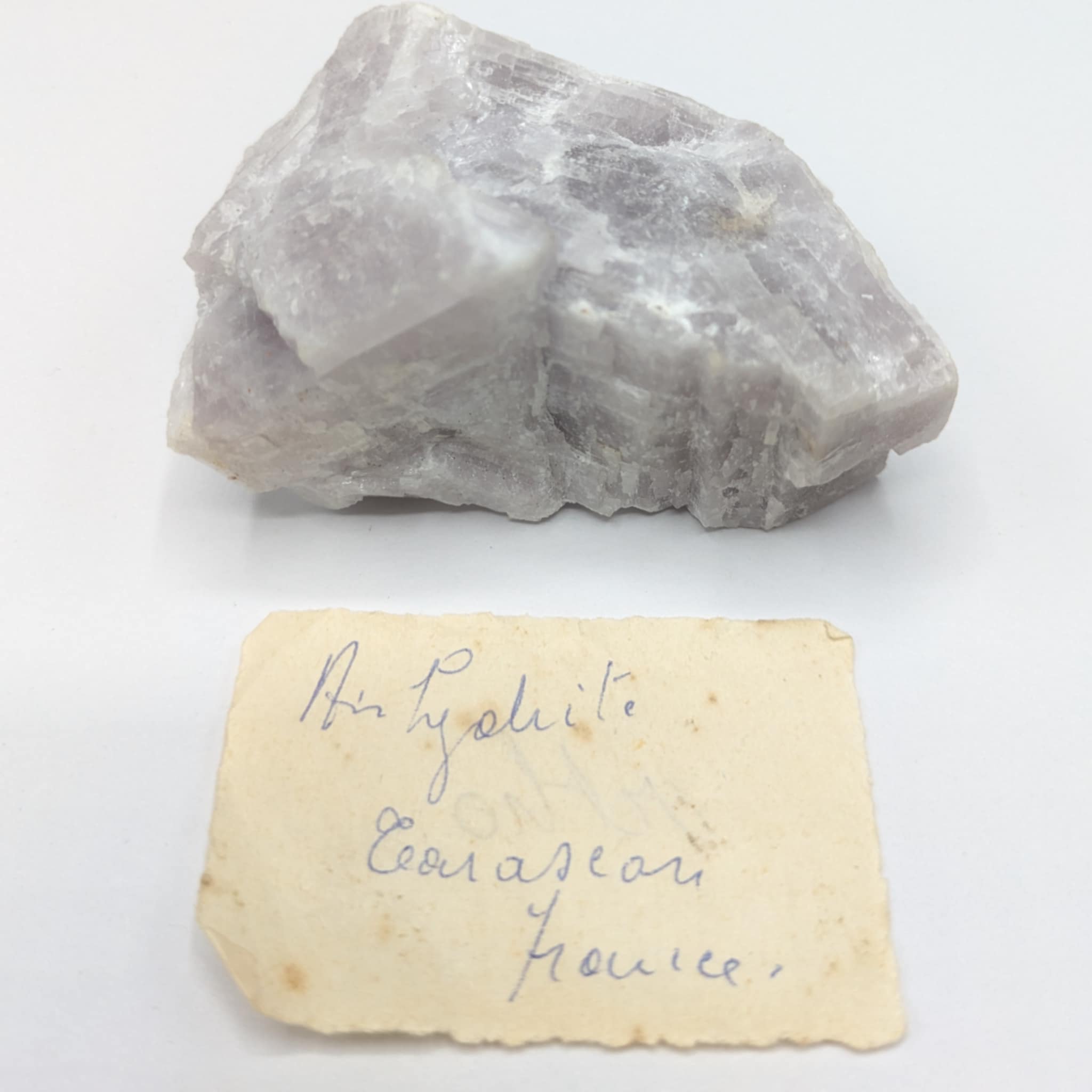 Anhydrite, Tarascon-sur-Ariège, Ariège, Pyrénées.