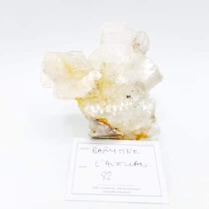 Barytine provenant de la mine de l’Avellan dans le Var.