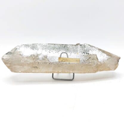 Quartz chloriteux (1 face polie), secteur Oisans, Isère.