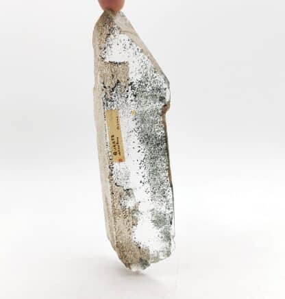 Quartz chloriteux (1 face polie), secteur Oisans, Isère.