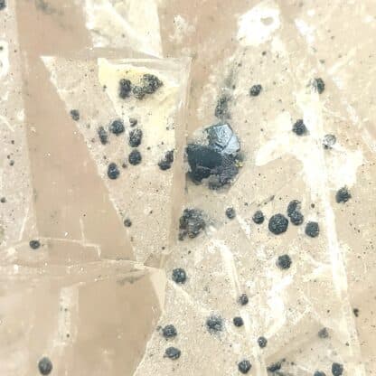 Fluorite, Barytine, mine de Fontsante, massif de Tanneron, Var.
