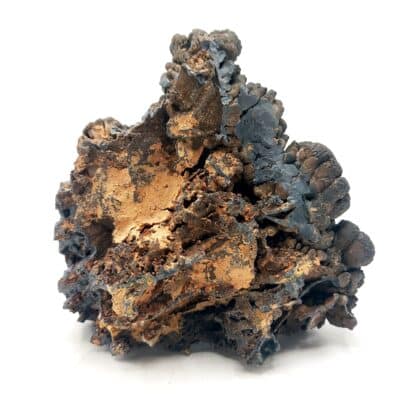 Pyrolusite, Le Kaymar, Pruines, Rodez, Aveyron.