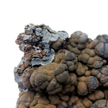 Pyrolusite, Le Kaymar, Pruines, Rodez, Aveyron.