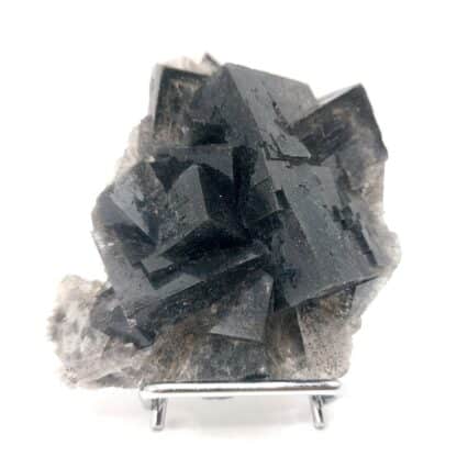 Fluorine à inclusion de Galène, Le Rossignol, Chaillac, Indre.