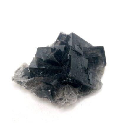 Fluorine à inclusion de Galène, Le Rossignol, Chaillac, Indre.