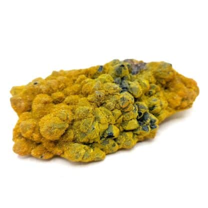 Pyromorphite et Wulfénite sur Quartz , Les Farges, Ussel, Corrèze.