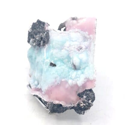 Aragonite /Co et /Cu, Anthracite, Chandoline, Valais, Suisse.