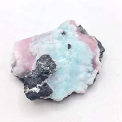 Aragonite /Co et /Cu, Anthracite, Chandoline, Valais, Suisse.
