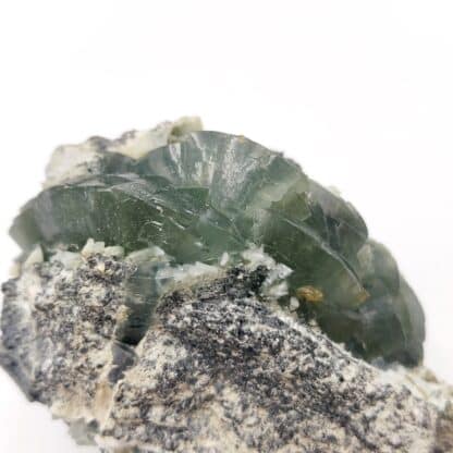 Prehnite en casque, Combe de la Selle, Oisans, Isère.