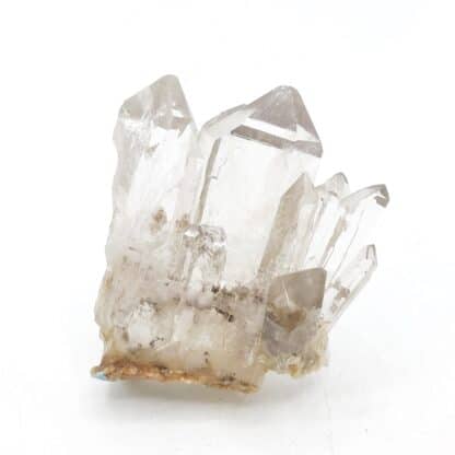 Quartz à âme fumé, La Lauzière, Savoie.