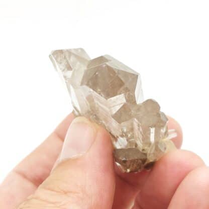 Quartz à âme fumé, La Lauzière, Savoie.