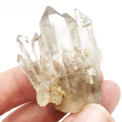 Quartz à âme fumé, La Lauzière, Savoie.