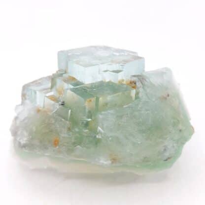 Fluorine Bleue, Dolomite Ferrifère, Langeac, Haute-Loire, Auvergne-Rhône-Alpes.