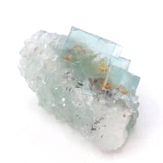 Fluorine Bleue, Dolomite Ferrifère, Langeac, Haute-Loire, Auvergne-Rhône-Alpes.
