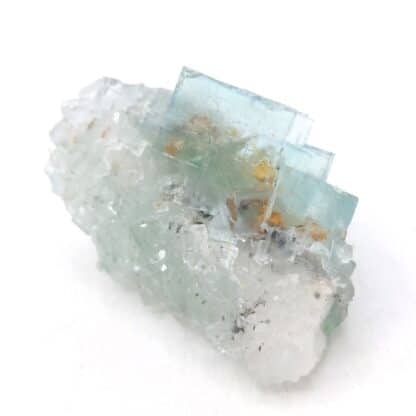 Fluorine Bleue, Dolomite Ferrifère, Langeac, Haute-Loire, Auvergne-Rhône-Alpes.