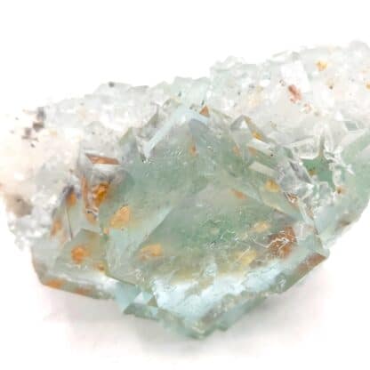 Fluorine Bleue, Dolomite Ferrifère, Langeac, Haute-Loire, Auvergne-Rhône-Alpes.