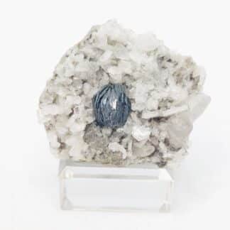 Hématite sur Calcite, Le Plan du Lac, Saint-Christophe-en-Oisans, Isère.