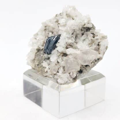 Hématite sur Calcite, Le Plan du Lac, Saint-Christophe-en-Oisans, Isère.