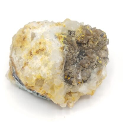 Wulfénite, Galène, Pyromorphite & Cérusite, L’Argentolle, Saône-et-Loire.