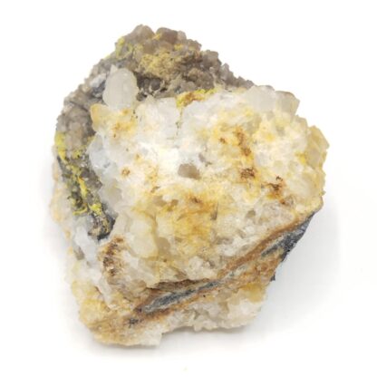 Wulfénite, Galène, Pyromorphite & Cérusite, L’Argentolle, Saône-et-Loire.