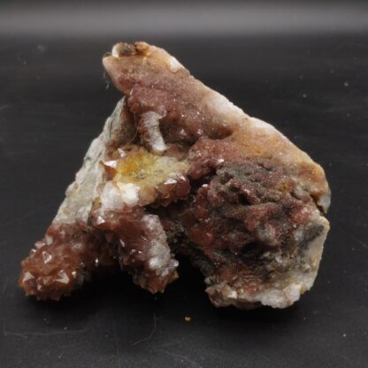 Quartz hématoïde, L’Argentolle, Saône-et-Loire, Morvan.