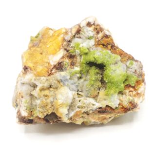 Pyromorphite, Col de Crie, Monsols, Rhône.