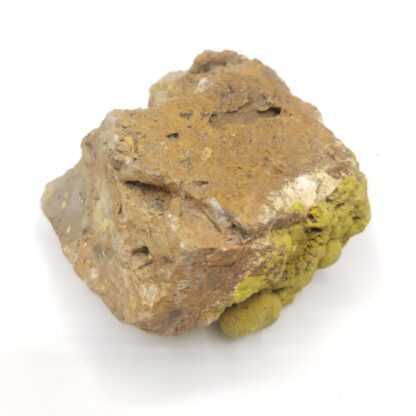 Pyromorphite arsénifère, Montagne de Vaudière, Pontgibaud, Puy-de-Dôme.