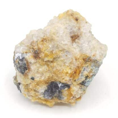 Wulfénite, Galène, Pyromorphite & Cérusite, L’Argentolle, Saône-et-Loire.