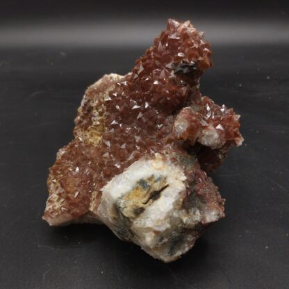 Quartz hématoïde, L’Argentolle, Saône-et-Loire, Morvan.