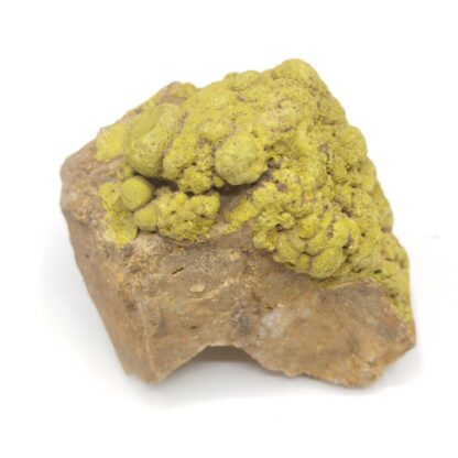 Pyromorphite arsénifère, Montagne de Vaudière, Pontgibaud, Puy-de-Dôme.
