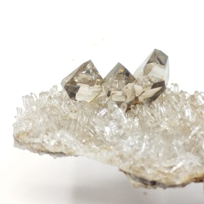 Quartz sceptre fumé, Loperhet, Finistère, Bretagne.