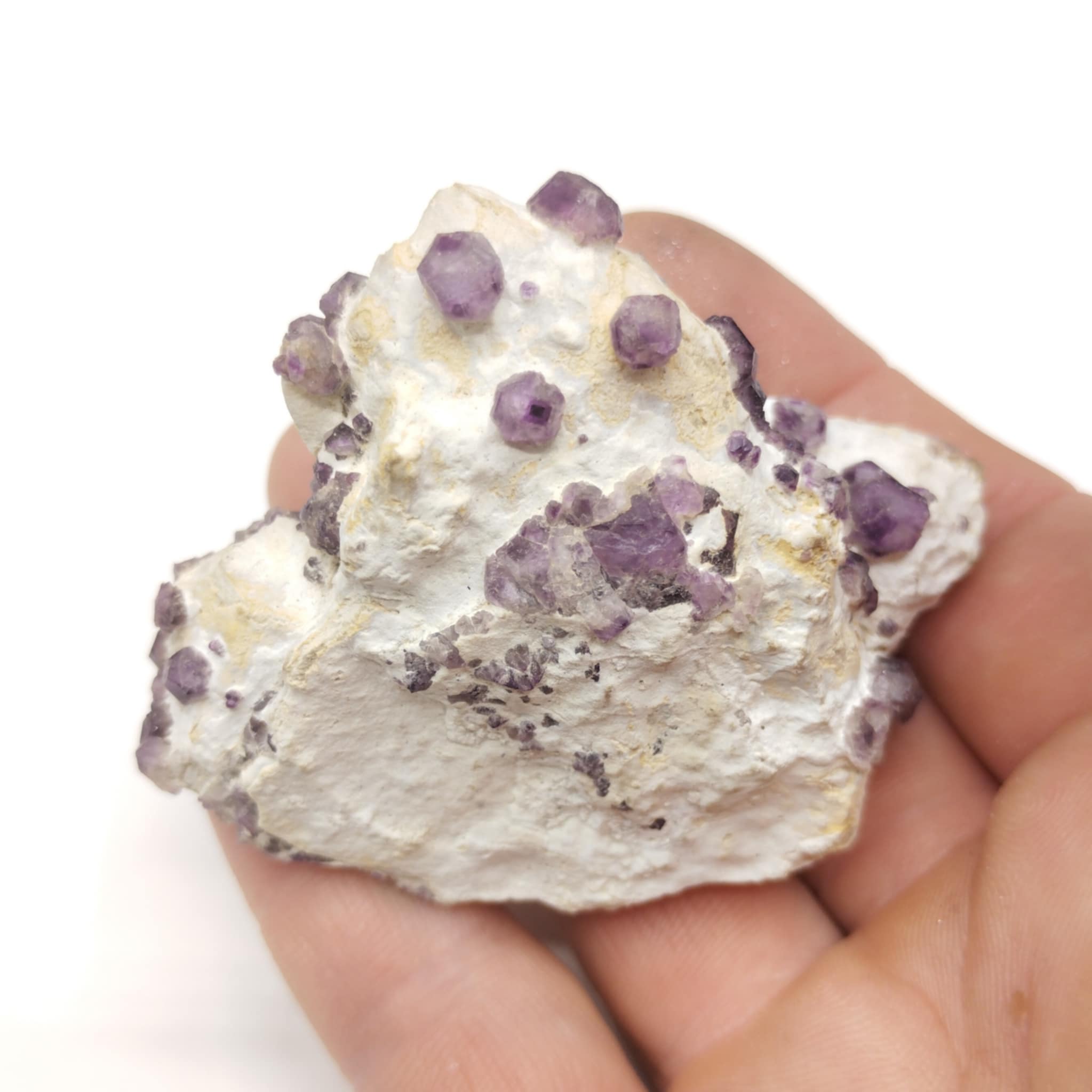 Fluorite (Fluorine), Maine Reclesne, Saône-et-Loire, Morvan.
