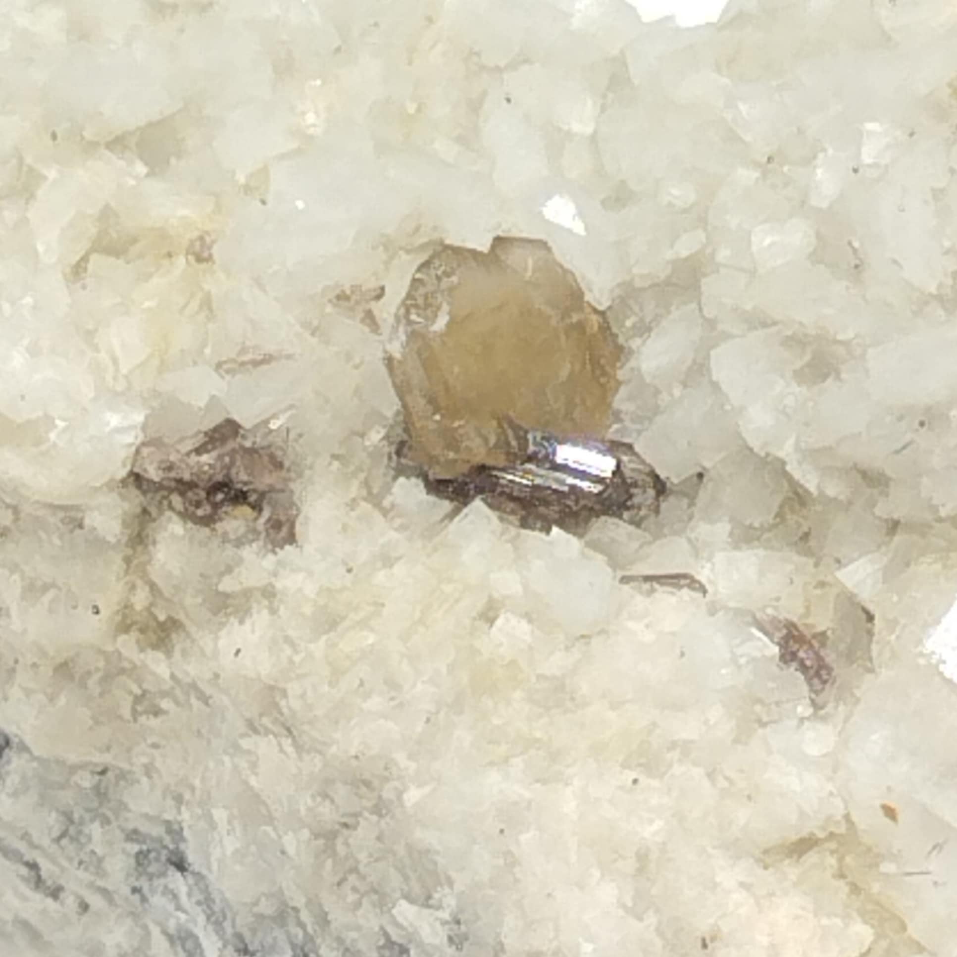 Hydroxyl – Bastnaesite & Allanite, Luzenac, Ariège.