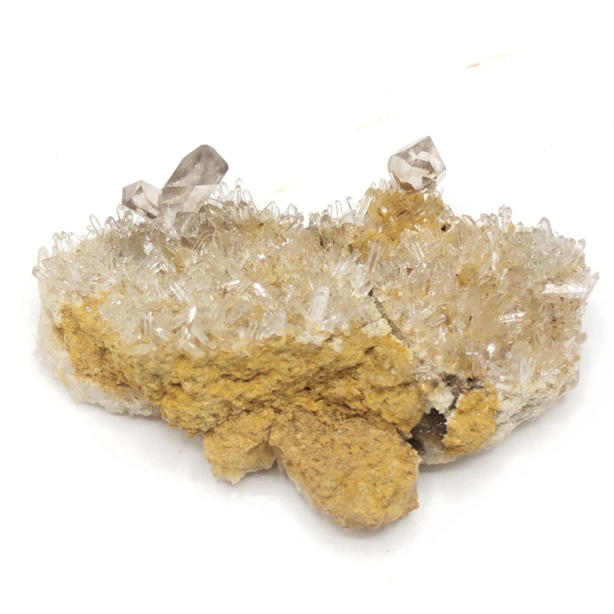 Quartz sceptre, Loperhet, Finistère, Bretagne.