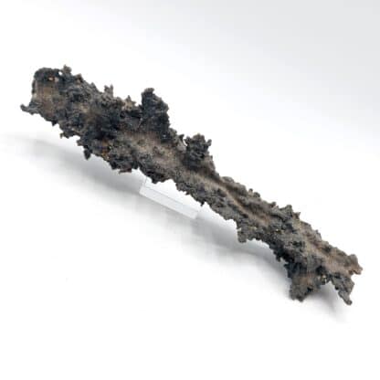 Léchatelierite (fulgurite) provenant du Niger.