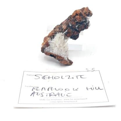 Scholzite, Reaphook Hill, Martins Well (Martins Well Station), Australie.