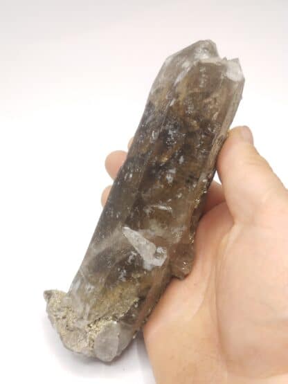 Bertrandite & Quartz, Quilly (La Villeder), Morbihan, Bretagne.