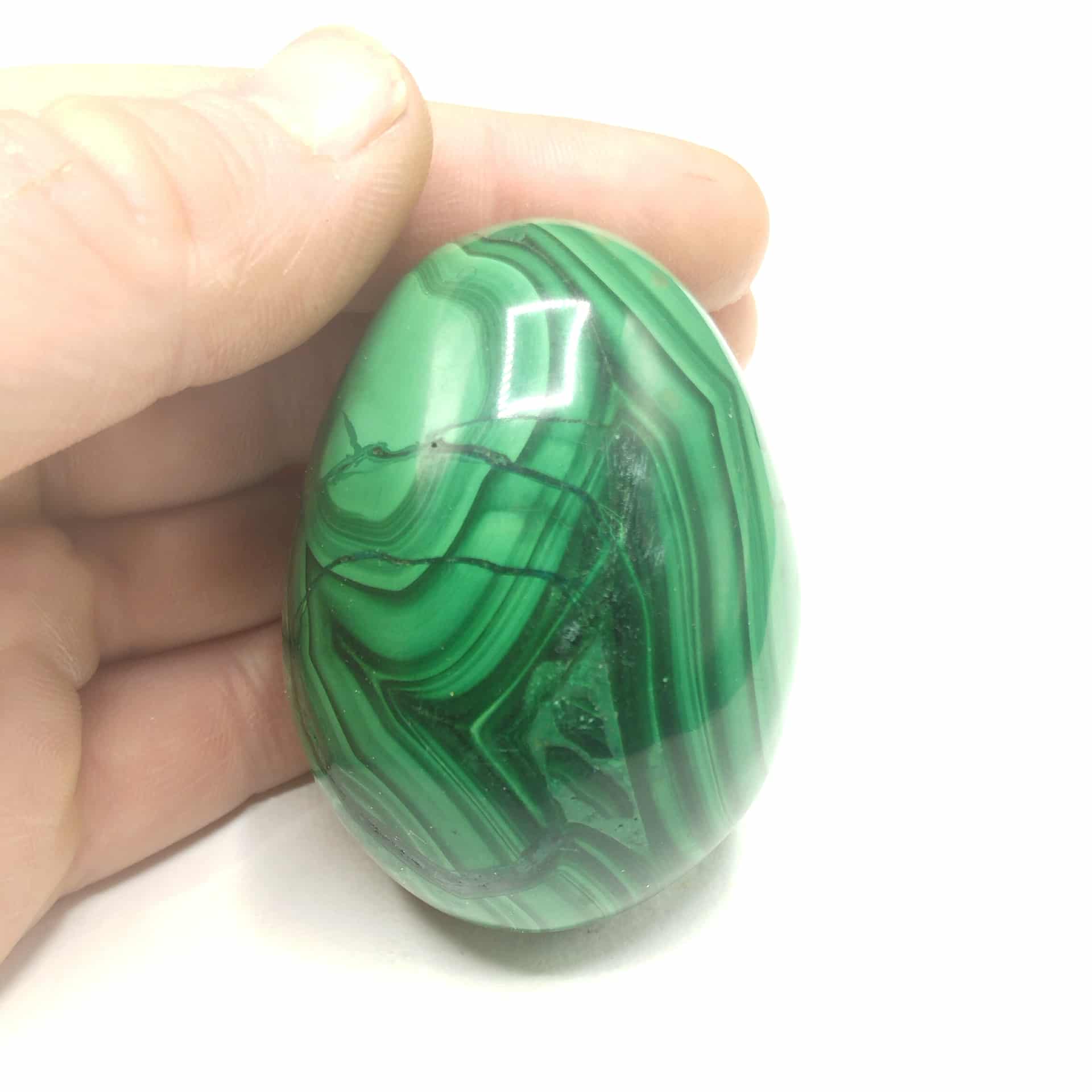 Œuf en Malachite, République Démocratique du Congo (Congo RDC).